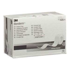 3M Blenderm Heftpflaster 25mmx4.57m okklusiv 12 Stück