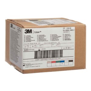 3M COBAN Elast Binde 2.6cmx4.57m blau 30 Stück