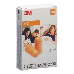 3M Gehörschutzstöpsel Schaumstoff Einmalgebrauch 4 Stück