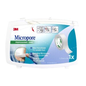 3M MICROPORE VLIES m Disp 12.5mmx5m weiss