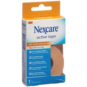 3M NEXCARE Active Tape 2.54cm x 4.572 m Rolle