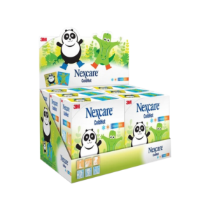 3M NEXCARE ColdHot Happy Kids 12x11cm Display 6 Stück