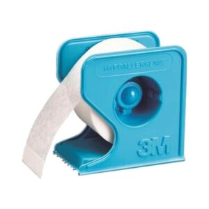 3M MICROPORE Rollenpflaster mit Dispenser 25mmx9.1m weiss 12 Stück