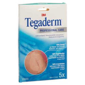 3M TEGADERM Transparentverb 10x11.5cm oval 5 Stück