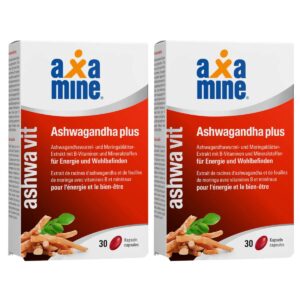 Aktion: Axamine ashwaVit Ashwagandha 2 x 30 Kapseln