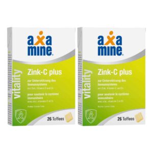 Axamine Zink-C plus 2x 26 Toffees