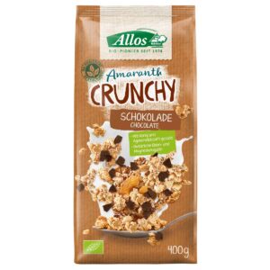ALLOS Amaranth Crunchy Schokolade Beutel 400 g