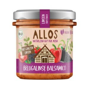 ALLOS Linsen Aufstrich Beluga Balsa Bio 140 g
