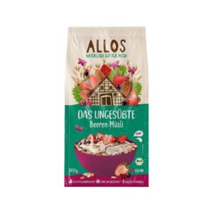ALLOS Das ungesüsste Beeren-Müsli Beutel 500 g