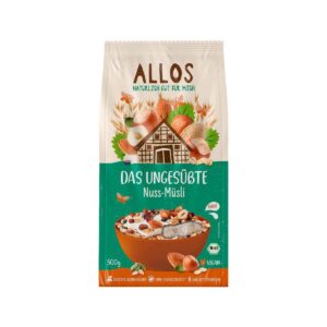ALLOS Das ungesüsste Nuss-Müsli 500 g
