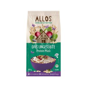 ALLOS Das ungesüsste Protein-Müsli Beutel 450 g