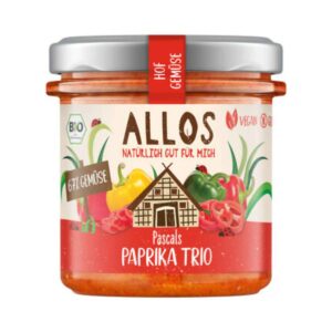 ALLOS Brotaufstrich Paprika Trio Bio 135 g