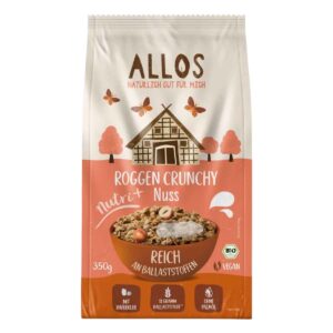 ALLOS Nutri+ Roggen Crunchy Nuss 350 g