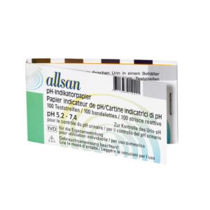 Allsan pH Indikatorpapier 5.2-7.4 100 Stück