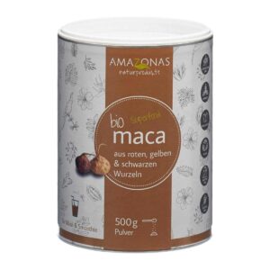 Amazonas maca Bio Pulver 100% pur Dose 500 g