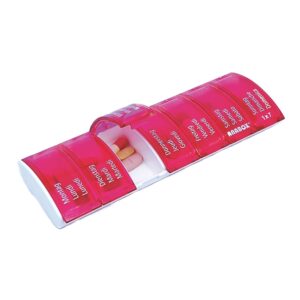 ANABOX Medidispenser 1x7 pink D/F/I im Blister