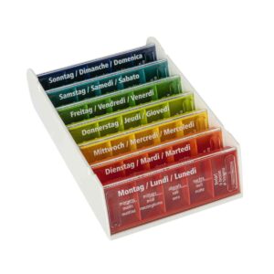 ANABOX Medidispenser 7Tage bunt