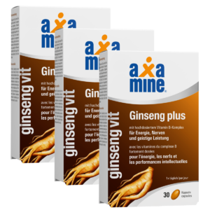 Axamine ginsengVit Ginseng plus 3 x 30 Kapseln