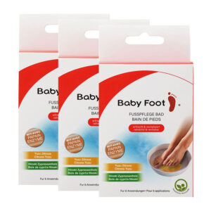 Baby Foot Fusspflege Bad 3 x 6 Stück
