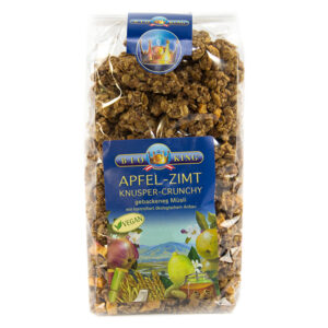 Bioking Apfel Zimt Knusper Crunchy 375 g