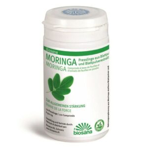 Biosana Moringa Blattpulver/Extrakt Tabletten 120 Stück