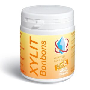 Biosana Xylit Bonbons Orange/Zitrone 80 Stück