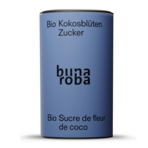 Bunaroba Kokosblüten Zucker Dose 450 g