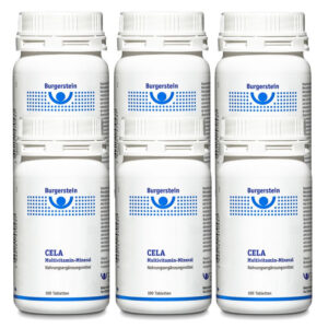 Burgerstein Cela Multivitamin Mineral 6x 100 Tabletten