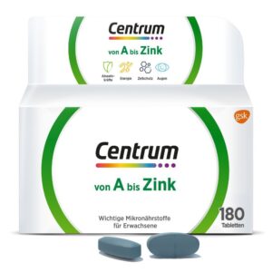 CENTRUM A bis Zink Tabletten 180 Stück