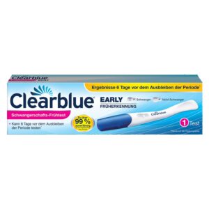 CLEARBLUE Frühe Erkennung Schwangerschaftstest 1 Stück