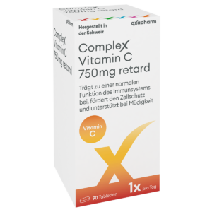 COMPLEX Vitamin C retard Tabl 750 mg Ds 90 Stück