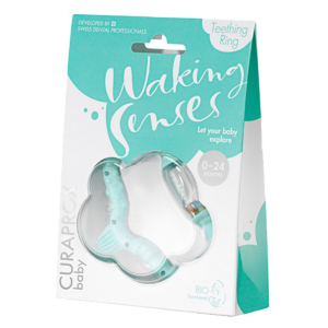 Curaprox Baby Beissring grün 0- 24 Monate