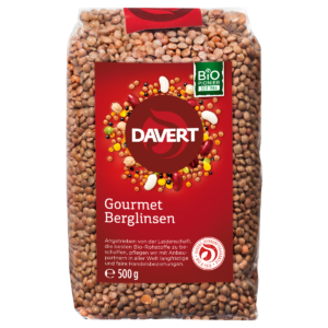 Davert Gourmet Berglinsen 500 g