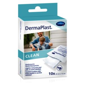 DERMAPLAST Clean Wundreinigungstücher 10 Stück