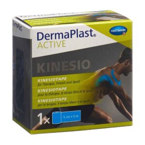 DERMAPLAST Active Kinesiotape 5cmx5m blau