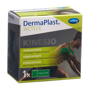 DERMAPLAST Active Kinesiotape 5cmx5m grün