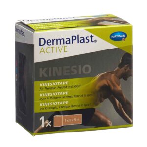 DERMAPLAST Active Kinesiotape 5cmx5m hautfarben