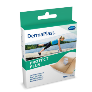 DERMAPLAST ProtectPlus 6x10cm 10 Stk zuschneidbar