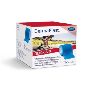 DERMAPLAST QuickAid 6cmx2m blau