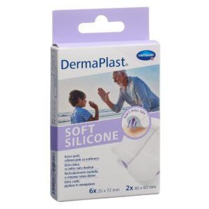 DERMAPLAST Soft Silicone Strips 8 Stück