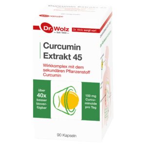 Dr. Wolz Curcumin Extrakt 45 Kapseln 90 Stück