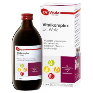 Dr. Wolz Vitalkomplex Glasflasche 500 ml