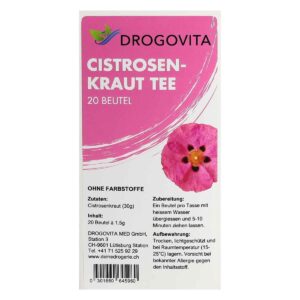DROGOVITA Cistrosen Tee Beutel 20 Stück