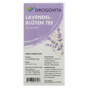 DROGOVITA Lavendel Tee Beutel 20 Stück