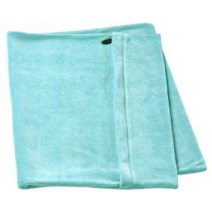 Elsa Überzug Supreme / Flockenkissen 40x60 cm Velours hellblau