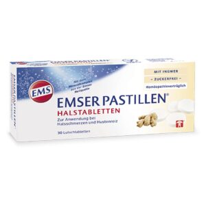 Emser Pastillen zuckerfrei mit Ingwer 30 Stück