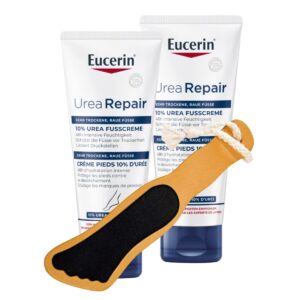 Eucerin Repair Fusscreme 10 % Urea 100 ml Duo mit Fussfeile