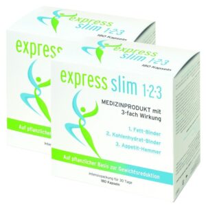 EXPRESS SLIM 1-2-3 Kapseln 2x 180 Stück