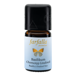FARFALLA Basilikum CT Linalool Bio Grand Cru 5 ml