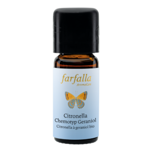 FARFALLA Citronella Chemotyp Geraniol Bio Grand Cru 10 ml